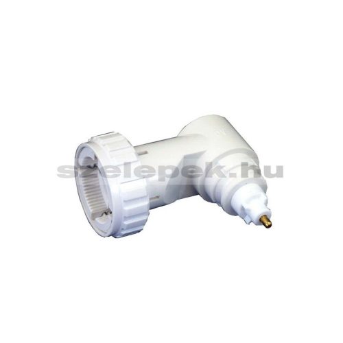   OVENTROP sarokadapter, Danfoss szelepbetéttel szerelt szelepes fűtőtestekhez, fehér (1011452)
