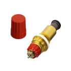 OVENTROP sarokadapter, Danfoss szelepbetéttel szerelt szelepes fűtőtestekhez, fehér (1011452)