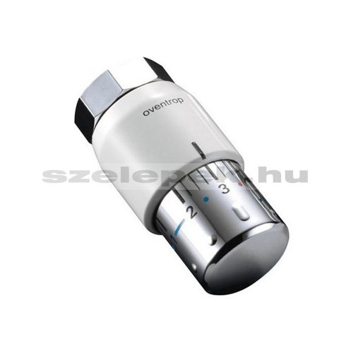   OVENTROP "Uni SH" design-termofej, standard (fehér/króm) M30x1,5 mm (1012065)