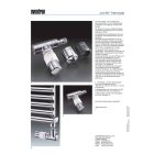 OVENTROP "Uni SH" design-termofej, teljesen fehér kivitelben, M30x1,5 mm (1012066)