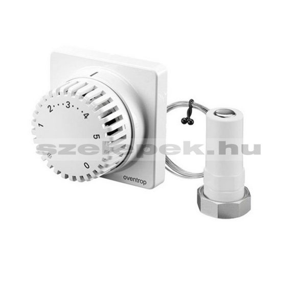 OVENTROP "Uni FH" távállításos termosztatikus szabályozó, 2,0 m-es kapilláris-csővel szerelve, fehér, M30x1,5 mm (1012295)