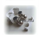 OVENTROP Design műanyag takaróburkolat, fehér, sarok/egyenes kivitelű "Multiflex F" ZB  szelepekhez (1015896)