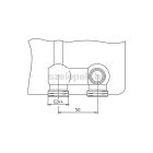 OVENTROP "Multiflex F" ZBU univerzális golyóscsap-blokk, sarok kivitelben (1015944)