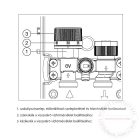 OVENTROP "Unibox T RTL" termosztatikus szabályozó padlófűtéshez, fehér, műanyag takarólemezzel (1022733) 