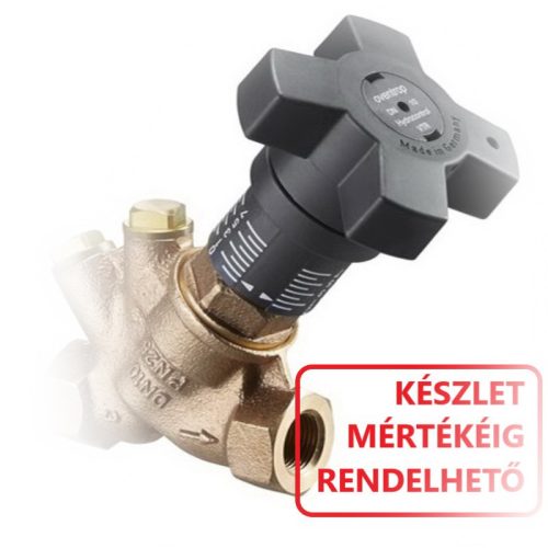  OVENTROP DN40 (6/4") "Hydrocontrol VTR" beszabályozó szelep, PN25, mérőszelepek nélkül, belsőmenetes kivitelben (1060112)