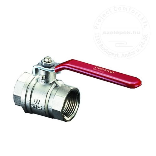   OVENTROP DN80 "Optibal" golyóscsap, PN16, kvs=720,0; műanyag-bevonatos acélkarral, BB (1076024)