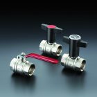 OVENTROP DN32 "Optibal" golyóscsap, PN16, kvs=99,0; műanyag fogantyúval, BB kivitelben (1077110)