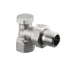 OVENTROP DN15 (1/2") "Combi 2" visszatérő fűtőtestszelep, PN10, sarok kivitel (1091062)