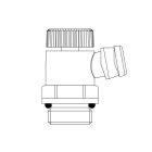 OVENTROP G1/2 ürítőszelep radiátorokhoz, PN10, 3/8" méretű tömlőcsatlakozáshoz (1102004)