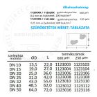 OVENTROP DN50, szennyfogó szűrő, PN25, belsőmenetes kivitelben, kvs=58,3, [-10…+150]°C (1120216)