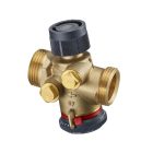 OVENTROP DN15 HF (1/2")  "Cocon QTZ"  PICV térfogatáram-korlátozó szelep, 200-1300 [l/h], PN25, KM, mérőszelepek nélkül (1143764)
