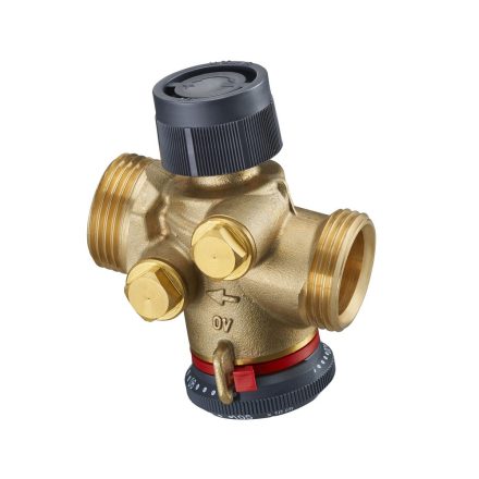 OVENTROP DN15 HF (1/2")  "Cocon QTZ"  PICV térfogatáram-korlátozó szelep, 200-1300 [l/h], PN25, KM, mérőszelepek nélkül (1143764)
