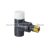 OVENTROP DN15 (1/2") anracit, sarok "E" típusú, exkluzív fűtőtestszelep, PN10, M30 x 1,5 mm (1163032)