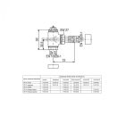 OVENTROP DN15 (1/2") fehér, sarok, "E" típusú, exkluzív fűtőtestszelep, PN10, M30 x 1,5 mm (1163062)