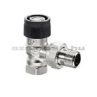 OVENTROP DN15 (1/2) "A" tipusjelű termosztatikus radiátorszelep, PN10, sarok kivitel, BM, M30x1,5 mm (1181004)