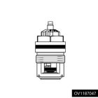 Szelepbetét Oventrop M30x1,5 mm-es DN10 - DN20 méretű,  előbeállítható termosztatikus radiátorszelepekhez (1187047)