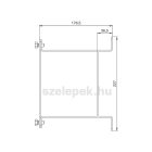 OVENTROP DN25 hidraulikus váltó, acélból, hőszigeteléssel, tartószerkezettel (1351590)