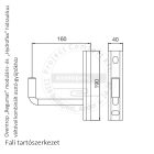 OVENTROP DN25 "Hydrofixx" hidraulikus váltóval kombinált moduláris osztó-gyűjtő, acélból, 2 db "Regumat" modul beépítéséhez (1351698)