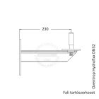 OVENTROP DN32 "Hydrofixx" hidraulikus váltóval kombinált moduláris osztó-gyűjtő, acélból, 2 db "Regumat" modul beépítéséhez (1351758)