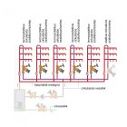 OVENTROP DN15 "Aquastrom VT" beszabályozó- és szabályozószelep cirkulációs vezetékekhez, PN16, 50 - 65 °C, belsőmenetes kivitelben (4205704)