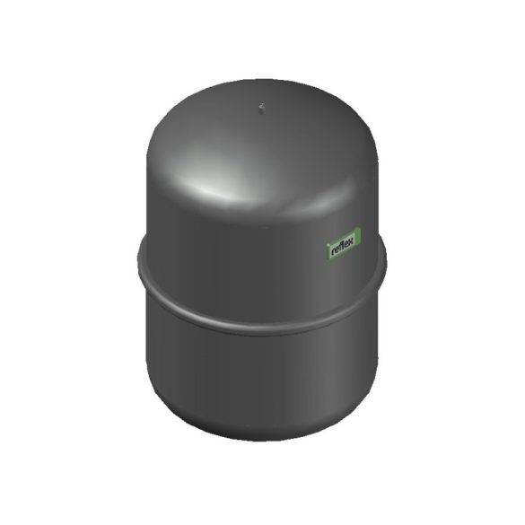 REFLEX "N 25" típusjelű membrános tágulási tartály, 25 literes, P 4,0 bar, szürke színben (8206301)