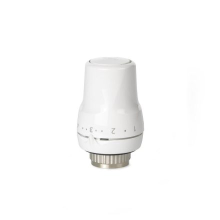 SIEMENS  termofej, normál kivitel, matt fehér színben,  M30x1,5 mm-es menetes csatlakozással (RTN51)