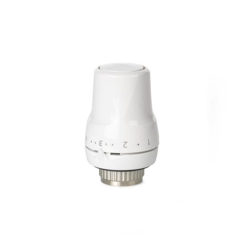   SIEMENS  termofej, normál kivitel, matt fehér színben,  M30x1,5 mm-es menetes csatlakozással (RTN51)