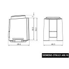 SIEMENS termoelektromos hajtómű, AC 230 V, 2P, NC, 4mm, 1 m, M30x1,5 mm (STA321.40L10)